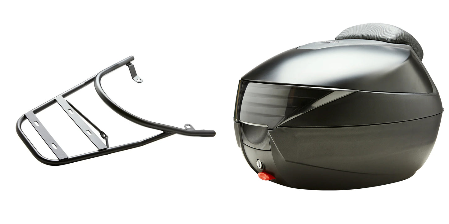 Caja para casco incluyendo portapaquetes para Vässla Scooter