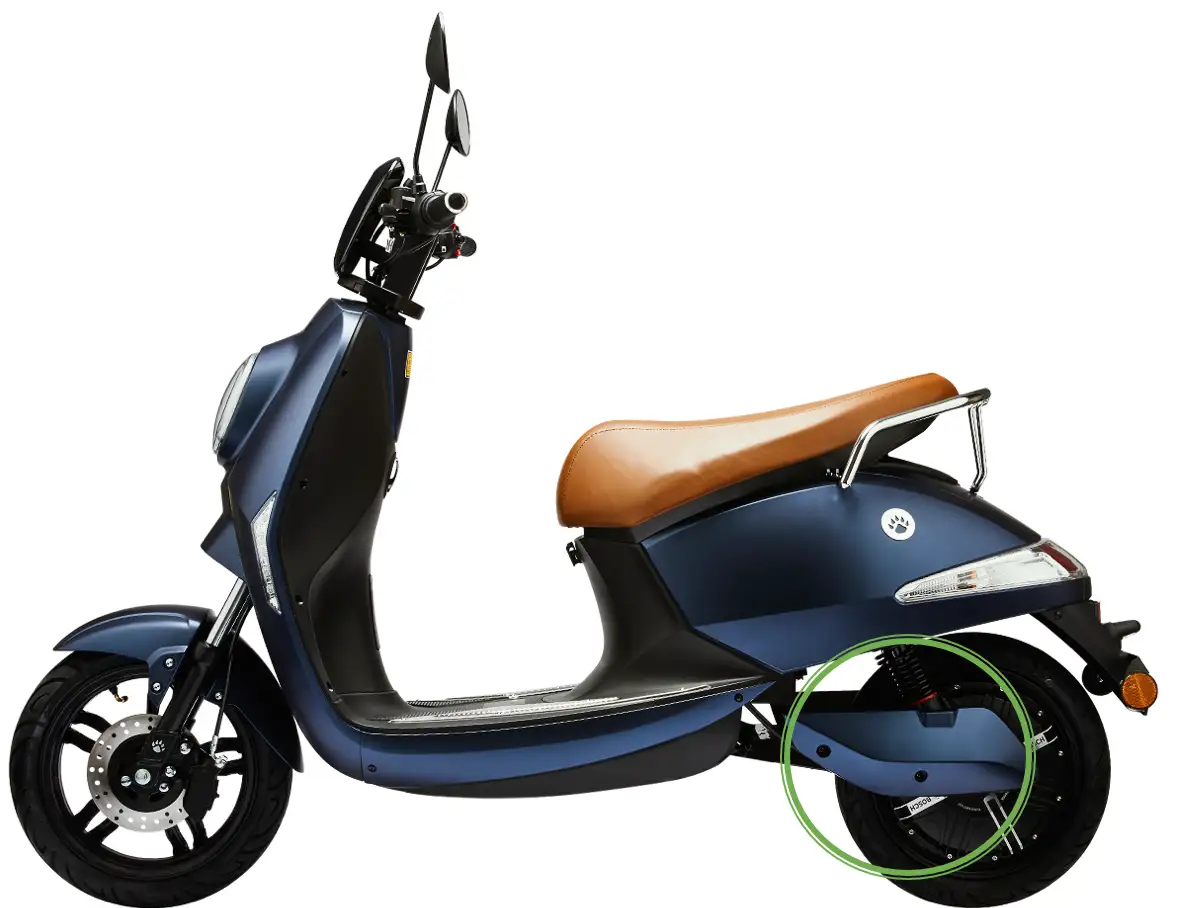Kåpa Trasera Derecha | Vässla Scooter (Vässla 2)