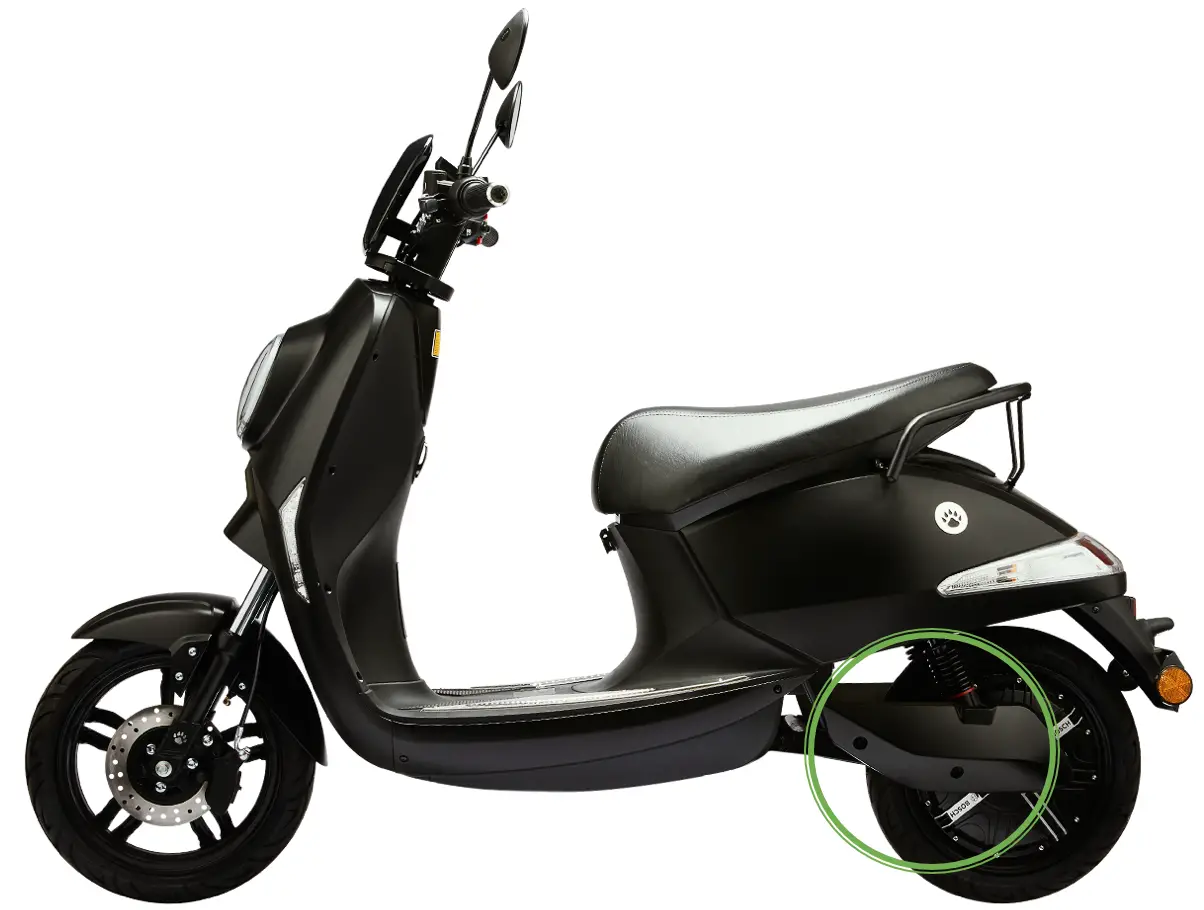 Kåpa Trasera Derecha | Vässla Scooter (Vässla 2)