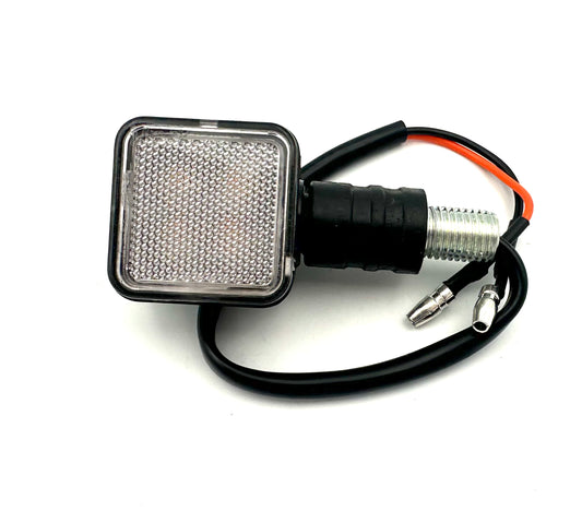 Left turn signal (orange)