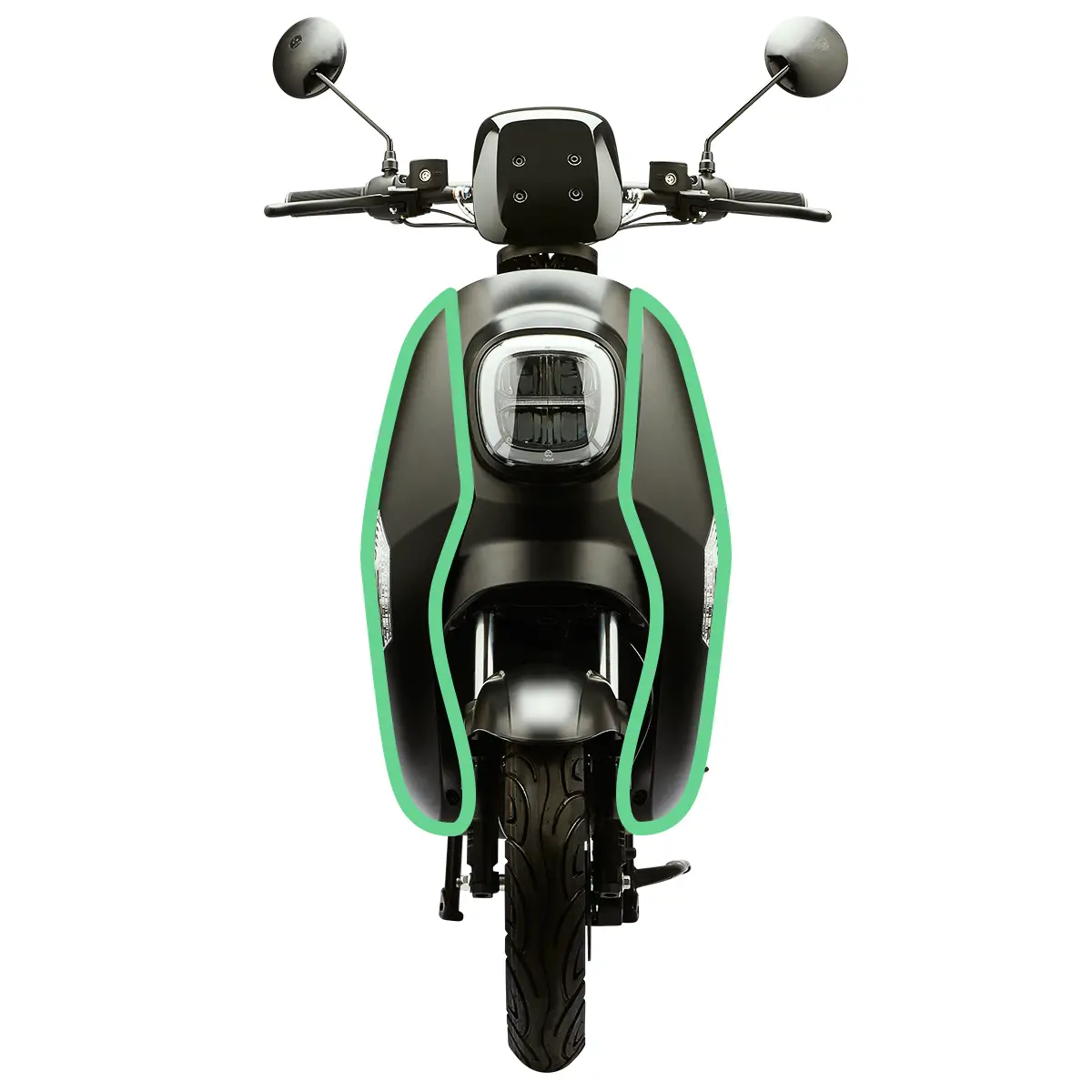 Cubierta frontal grande | Vässla Scooter